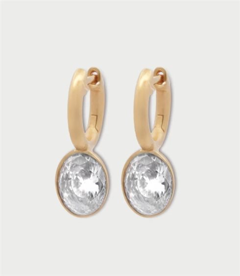 Orecchini Rue des Mille Donna in Lega metallica Zircone OR-039 M1 AU - OR-039 M1 AU